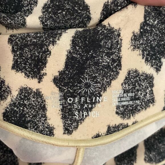 NWOT- Aerie-Offline animal print super soft bike shorts- Size small - Picture 5 of 7